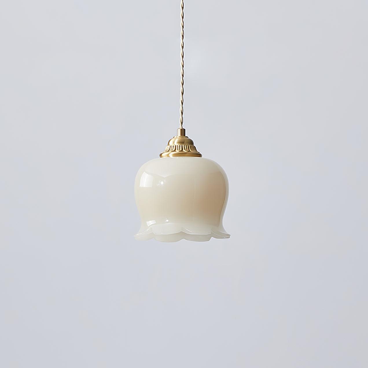 Valley flower Classic Brass Pendant Lamp