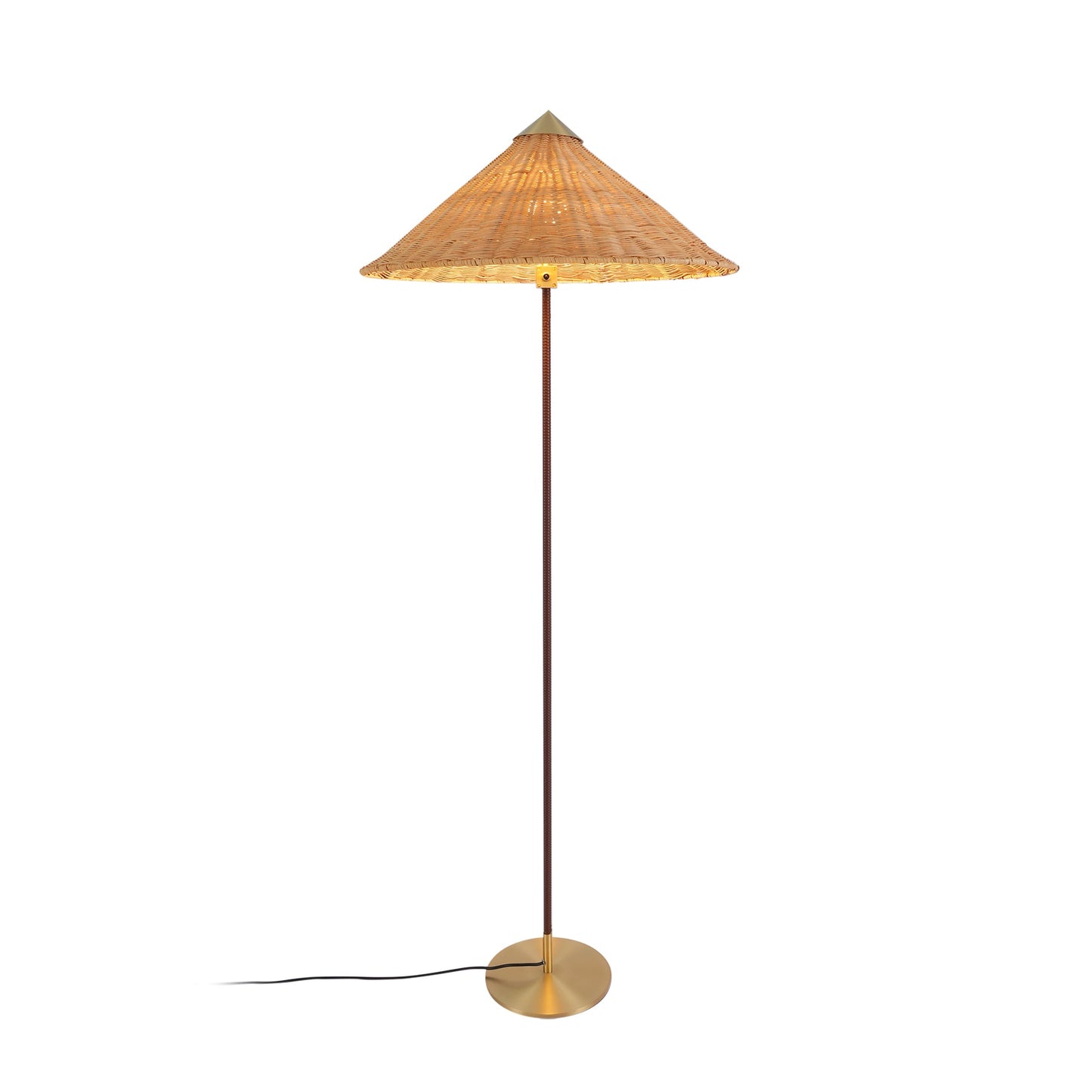 Tynell Eclectic Metal Floor Lamp