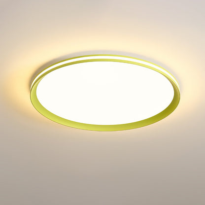 Acrylic Circular LED Modern Metal Ceiling Light