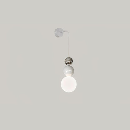 Acrylic Three Ball Modern Metal Wall Lamp