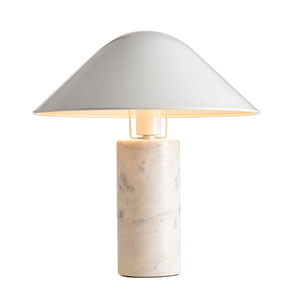 Adelaide Marble Eclectic Metal Table Lamp