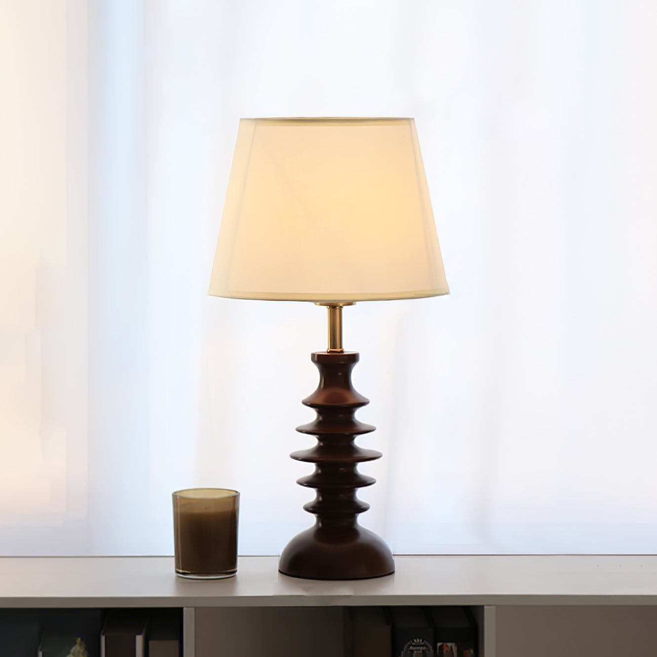 Adesso Beatrice Classic Wood Table Lamp