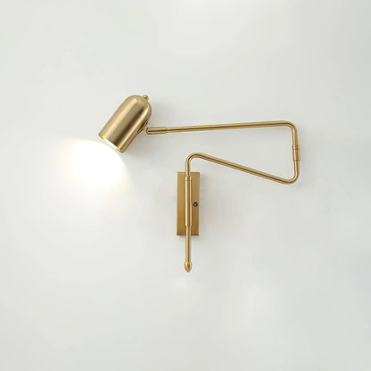 Adjustable Arm Reading Modern Metal Wall Lamp