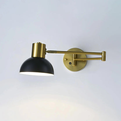 Adjustable Arm Reading Modern Metal Wall Lamp