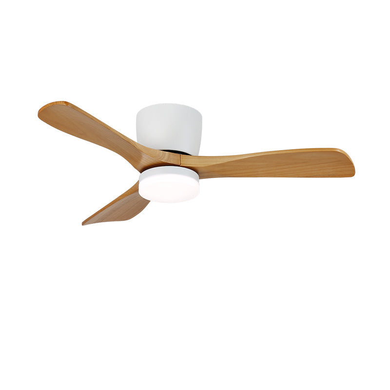 Aerodynamics Wooden 4852 Minimalist Metal Ceiling Fan Light