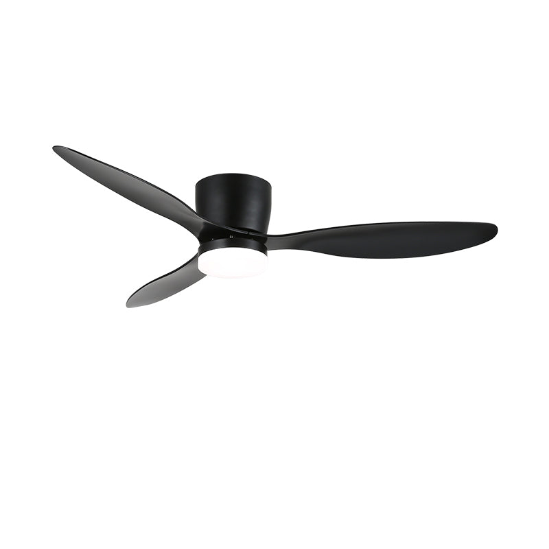 Aerodynamics Wooden 4852 Minimalist Metal Ceiling Fan Light