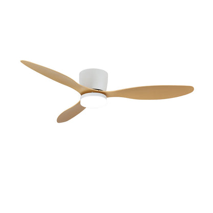 Aerodynamics Wooden 4852 Minimalist Metal Ceiling Fan Light