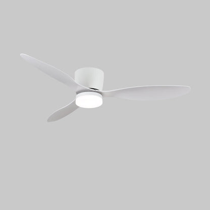 Aerodynamics Wooden 4852 Minimalist Metal Ceiling Fan Light