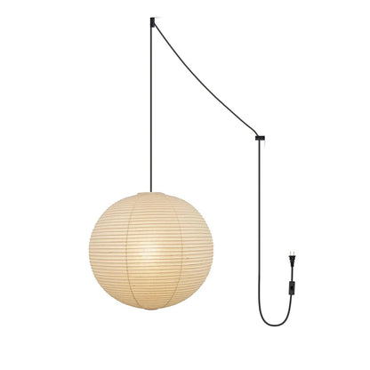 Akari A Modern Metal Pendant Swag Light