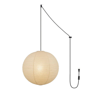 Akari A Modern Metal Pendant Swag Light