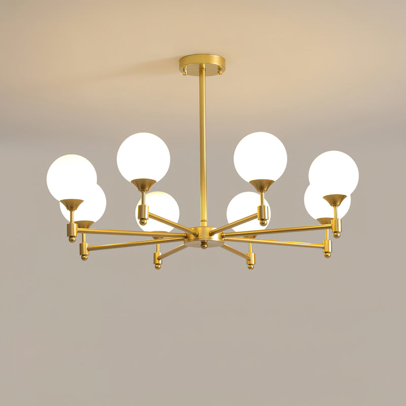 Alessio Globe Modern Crystal Chandelier