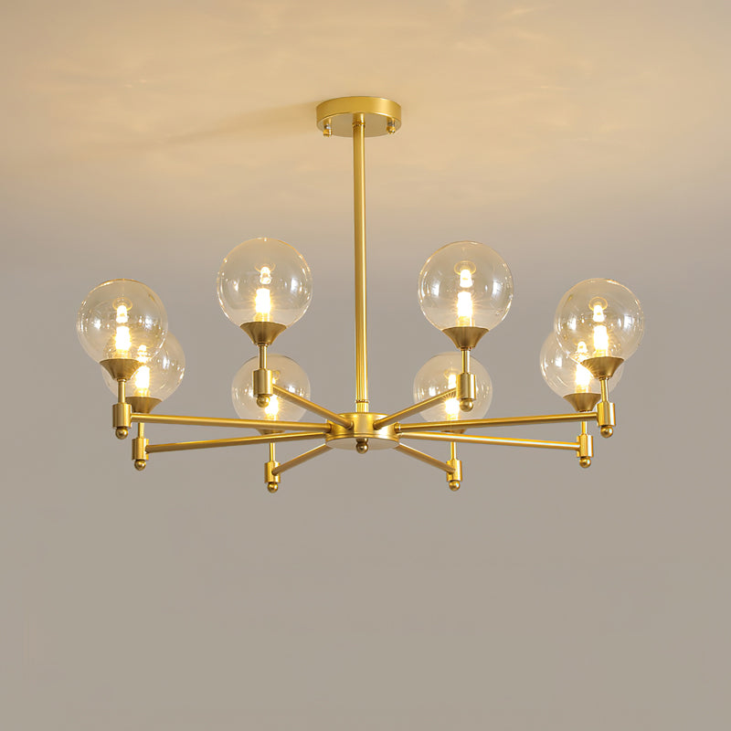 Alessio Globe Modern Crystal Chandelier