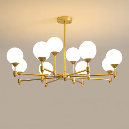 Alessio Globe Modern Crystal Chandelier