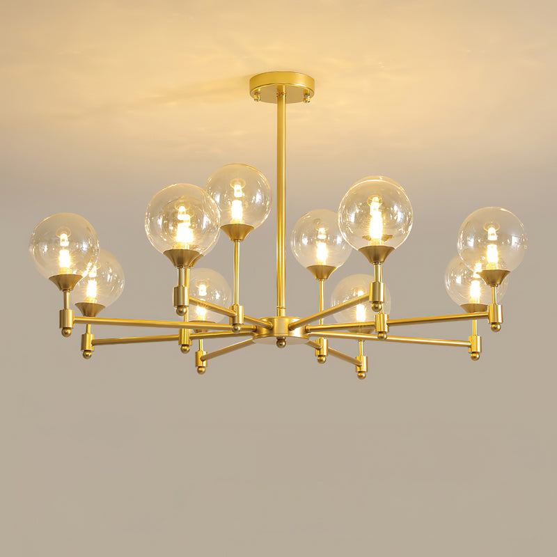 Alessio Globe Modern Crystal Chandelier