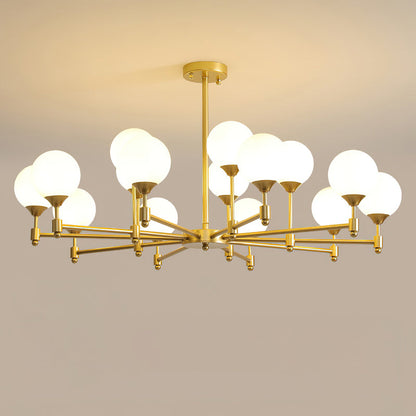 Alessio Globe Modern Crystal Chandelier