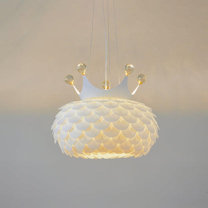 Aluvia Crown Eclectic Metal Pendant Lamp