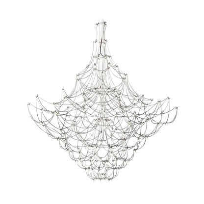 Amos Light Group Luxury Steel Chandelier