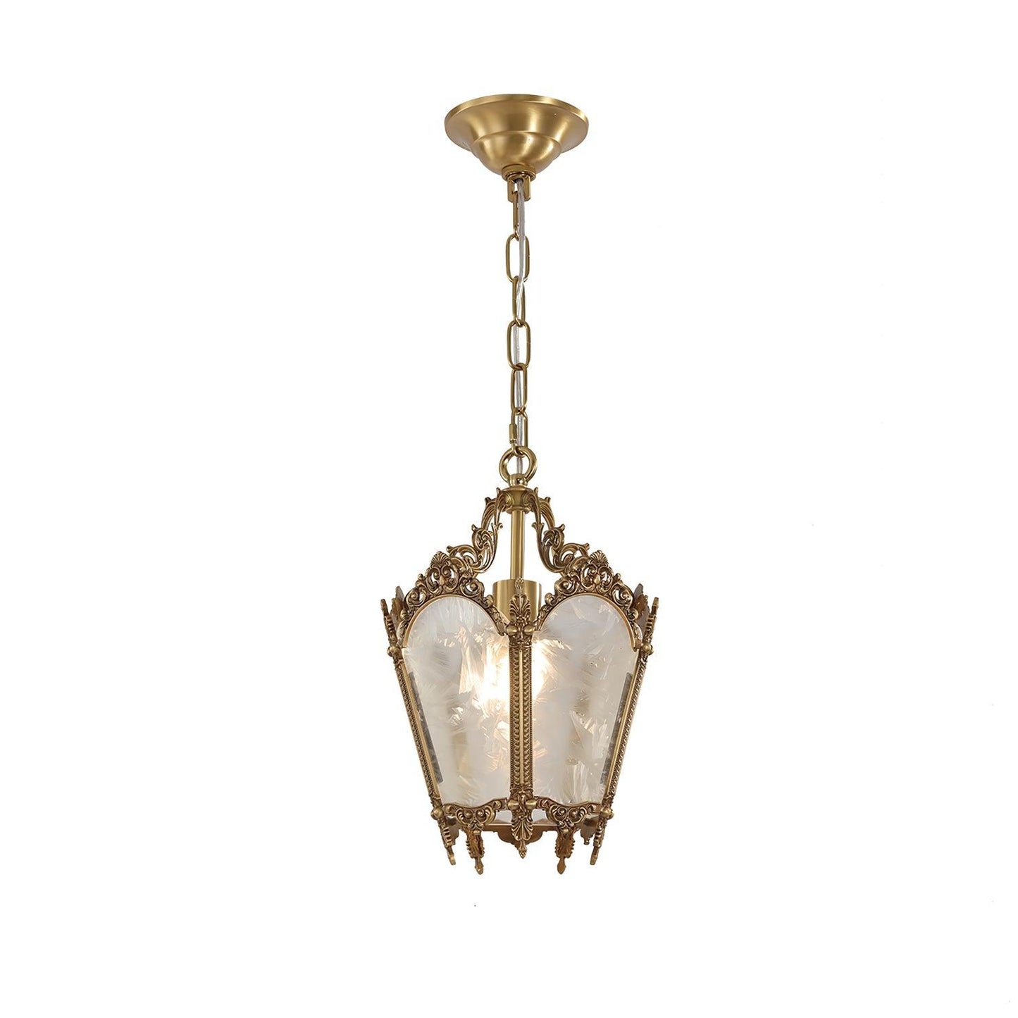 Antique Empire Vintage Crystal Pendant Lamp