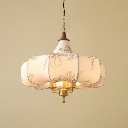 Aurora Bloom Eclectic Metal Pendant Light