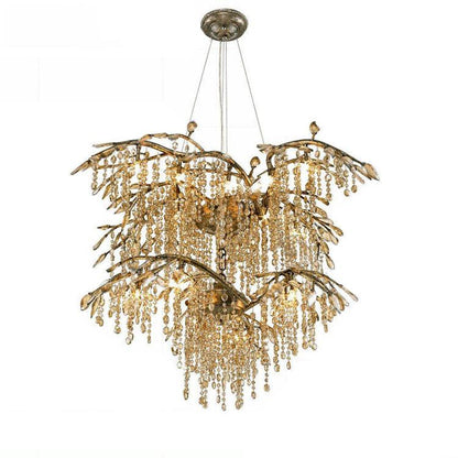 Autumn Twilight Modern Crystal Chandelier