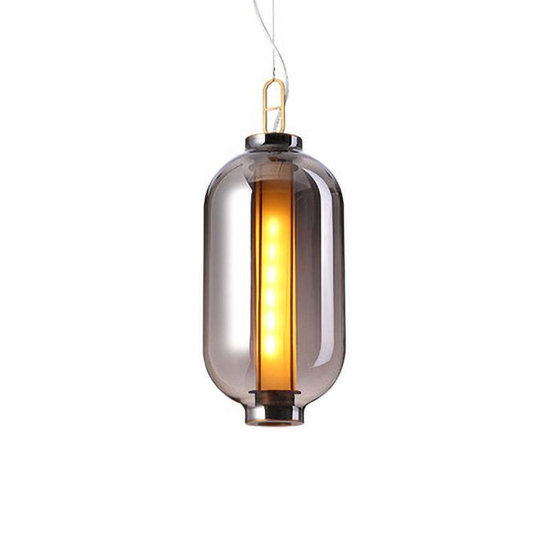 Bai Family Eclectic Crystal Pendant Light