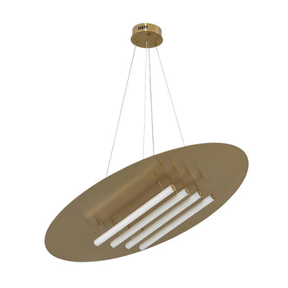 Big Disc Modern Steel Pendant Lamp