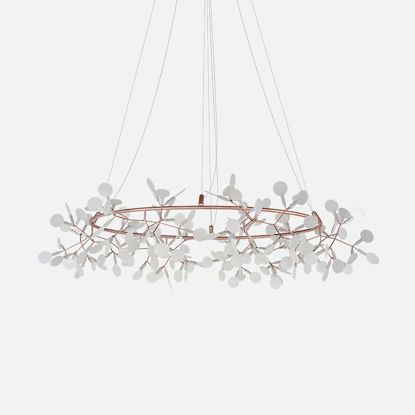 Big O Firefly LED Modern Metal Chandelier