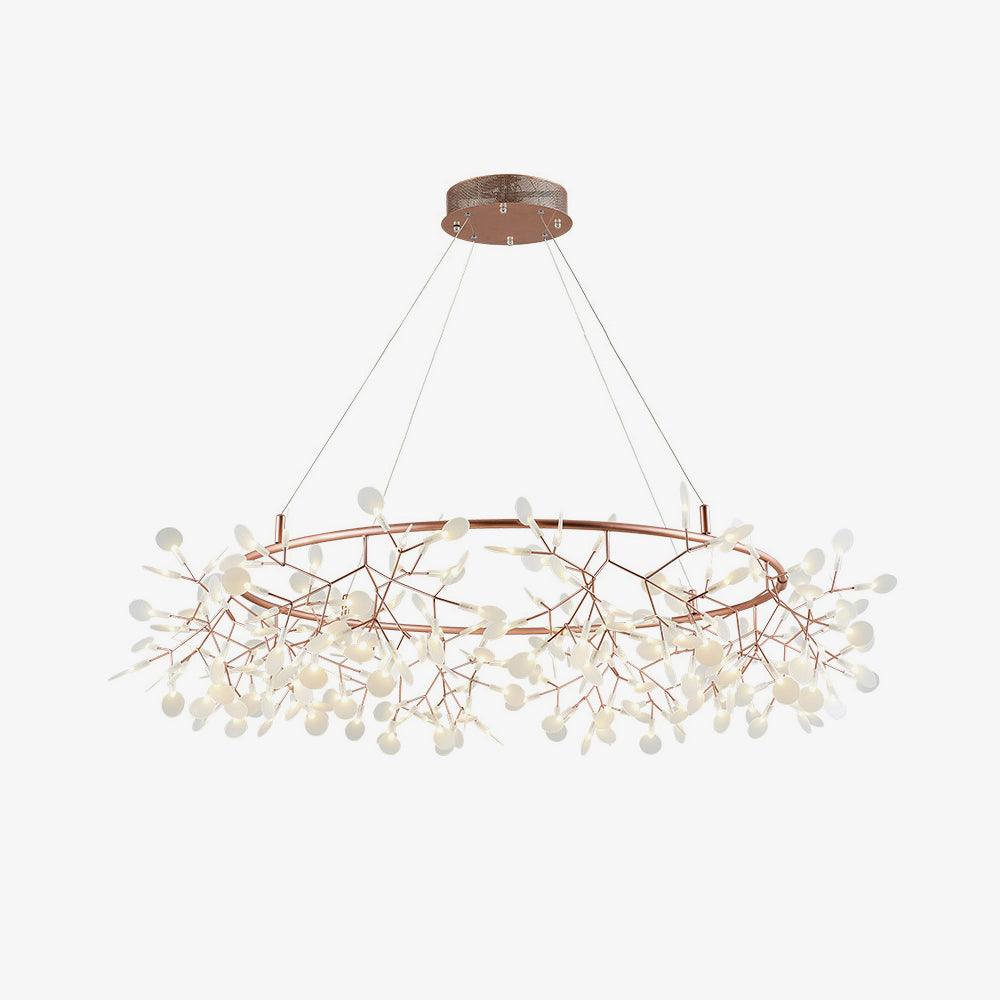 Big O Firefly LED Modern Metal Chandelier