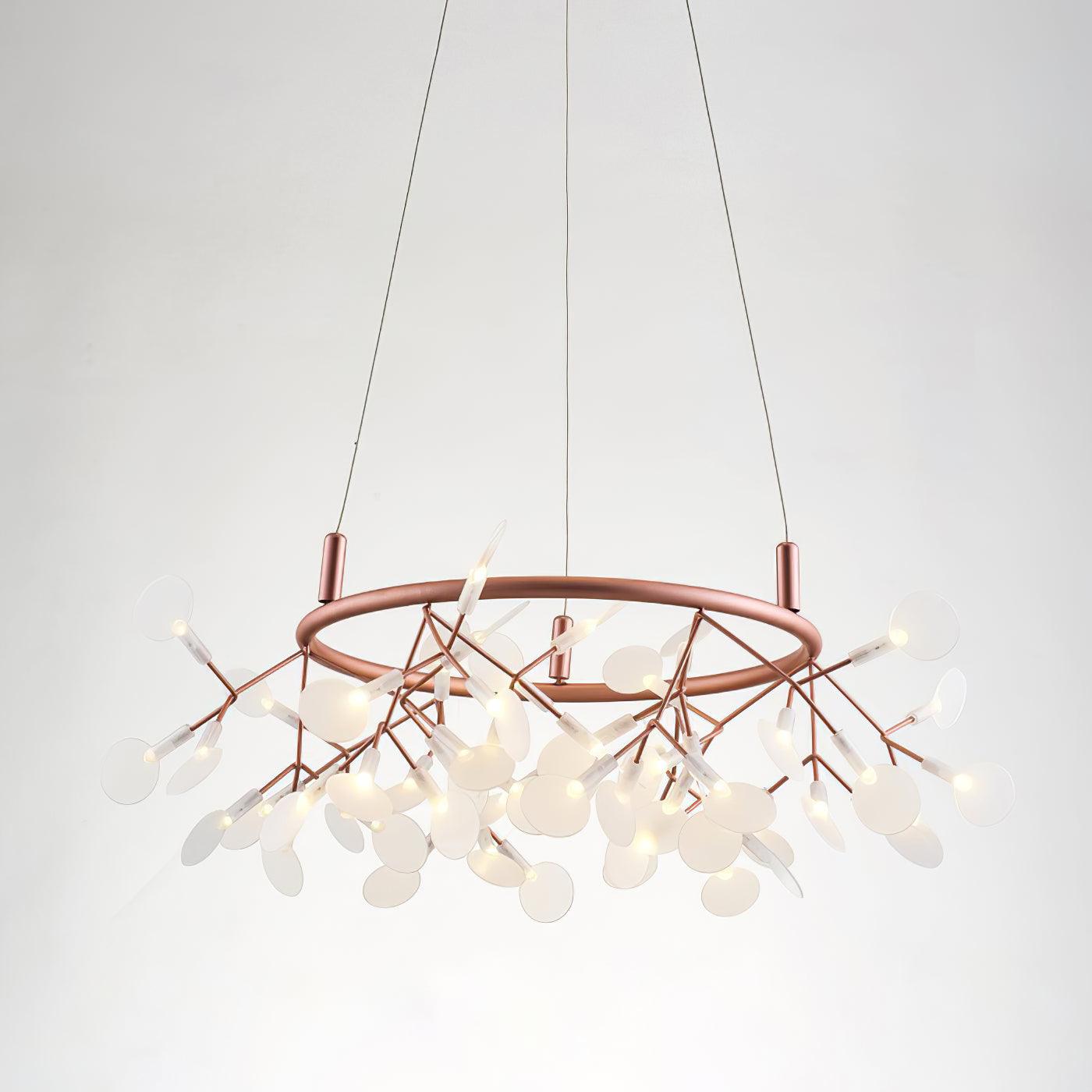 Big O Firefly LED Modern Metal Chandelier