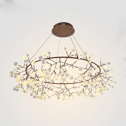 Big O Firefly LED Modern Metal Chandelier