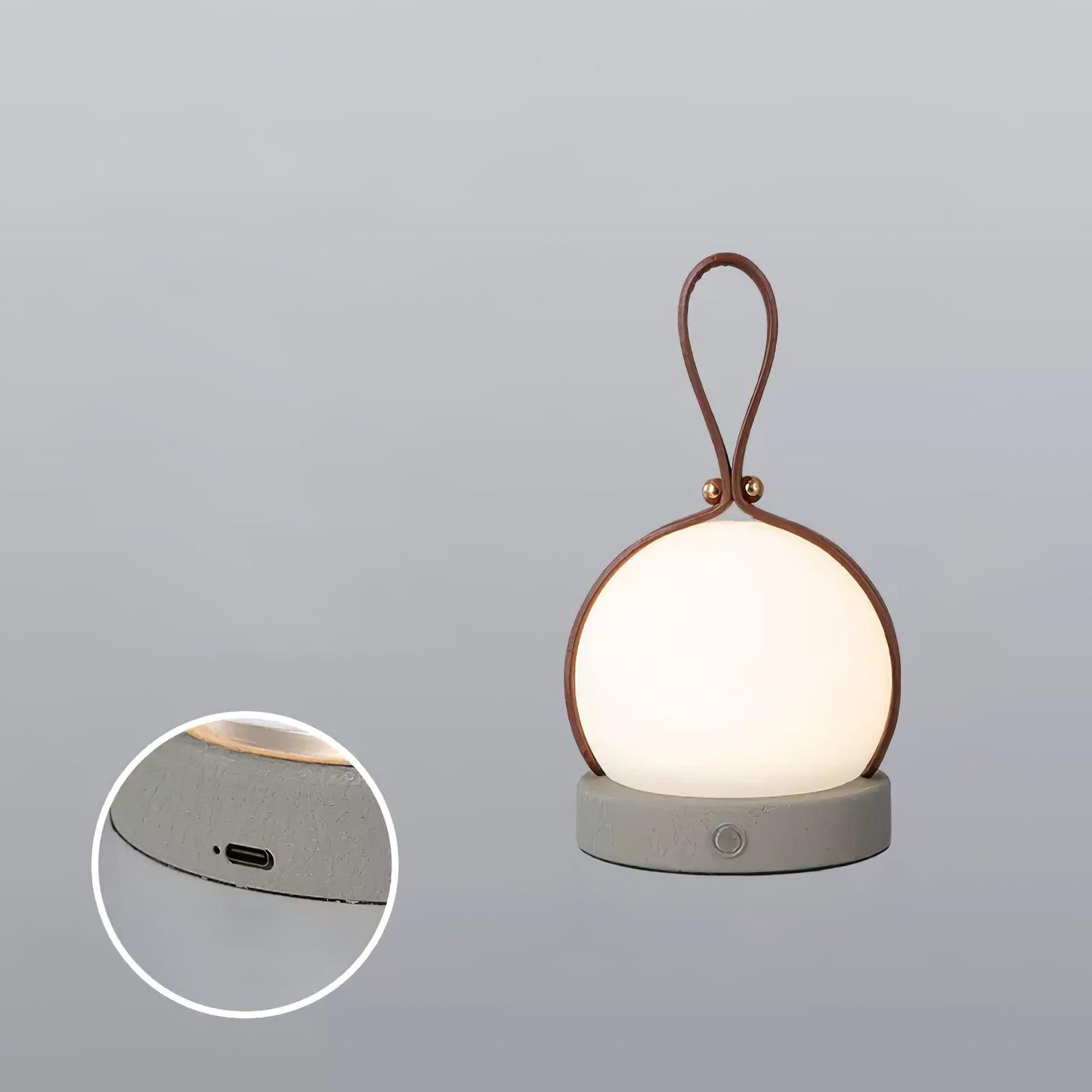 Bola Lantern Built-in Battery Modern Material Table Lamp