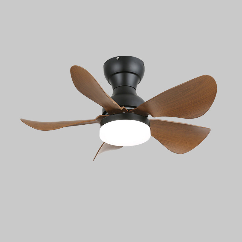 Small Arilia 29 Modern Metal Ceiling Fan Light