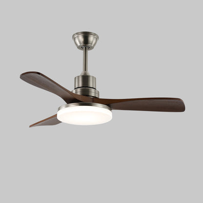 Breeze Master Wooden 4852 Modern Metal Ceiling Fan Light