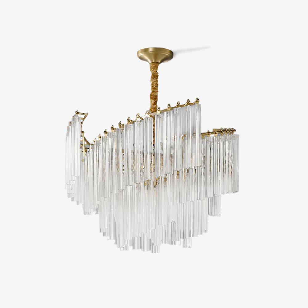 Brinicle Modern Brass Chandelier