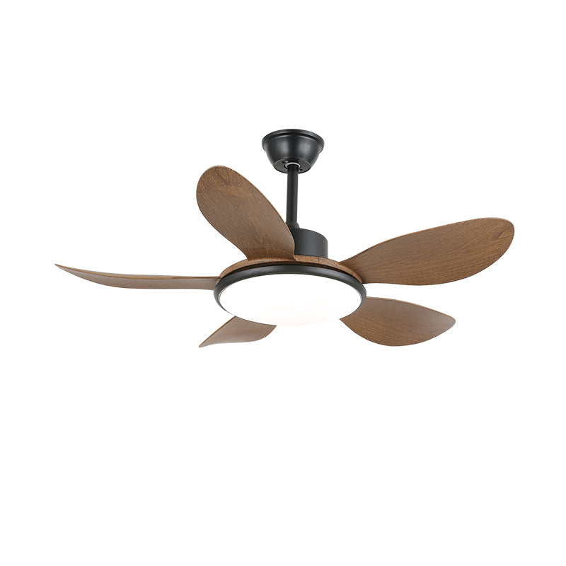 Brinley 4852 Eclectic Metal Ceiling Fan Light