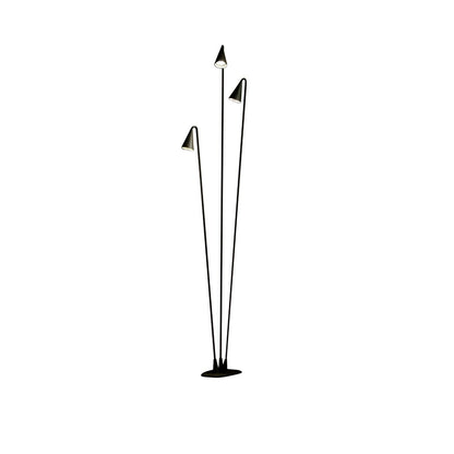 Bellflower Outdoor Luxury Aluminum Floor Lamp