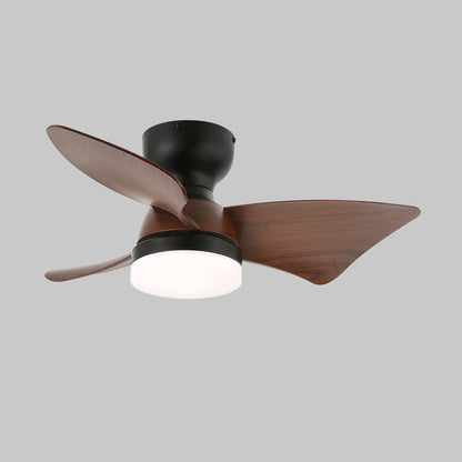 Calix 27 Modern Metal Ceiling Fan Light