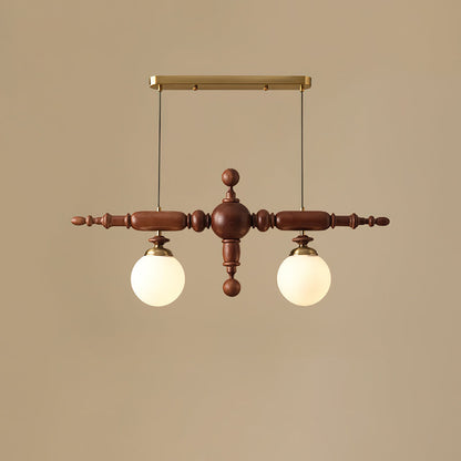 Cambridge Wooden Traditional Crystal Chandelier