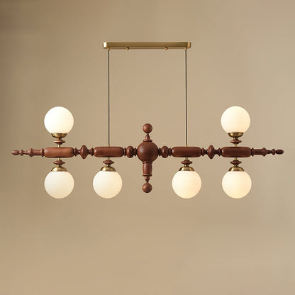 Cambridge Wooden Traditional Crystal Chandelier