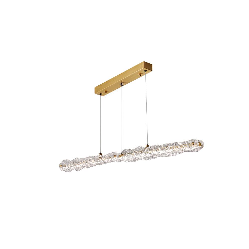 Capuccio LED Linear Luxury Crystal Pendant Lamp