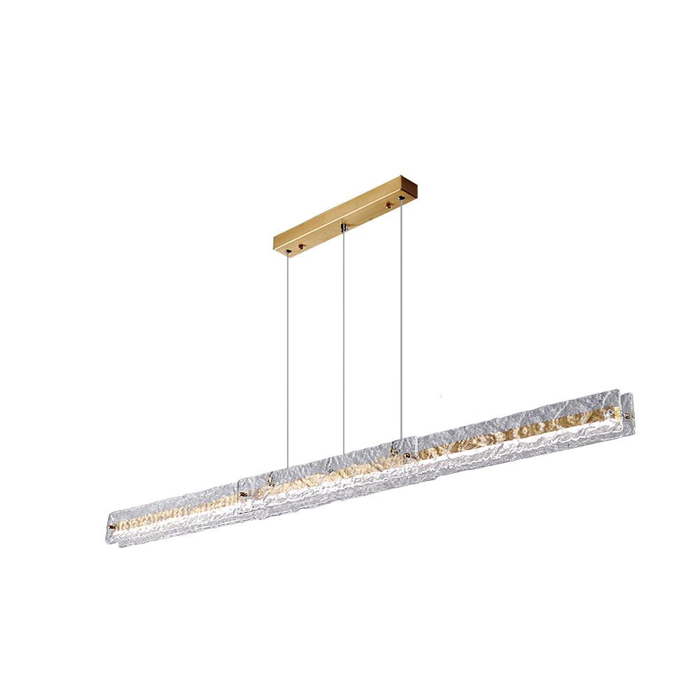 Capuccio LED Linear Luxury Crystal Pendant Lamp