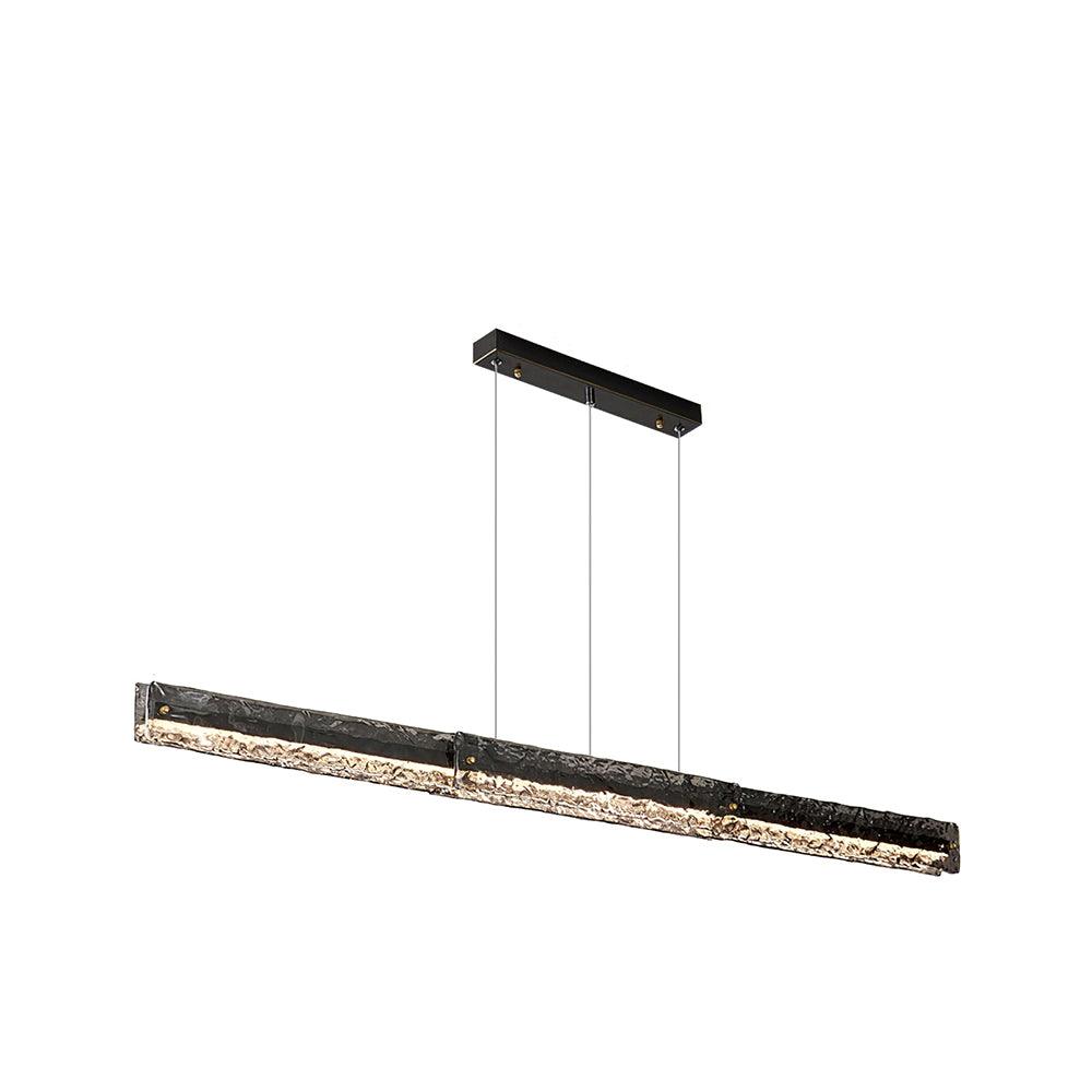 Capuccio LED Linear Luxury Crystal Pendant Lamp