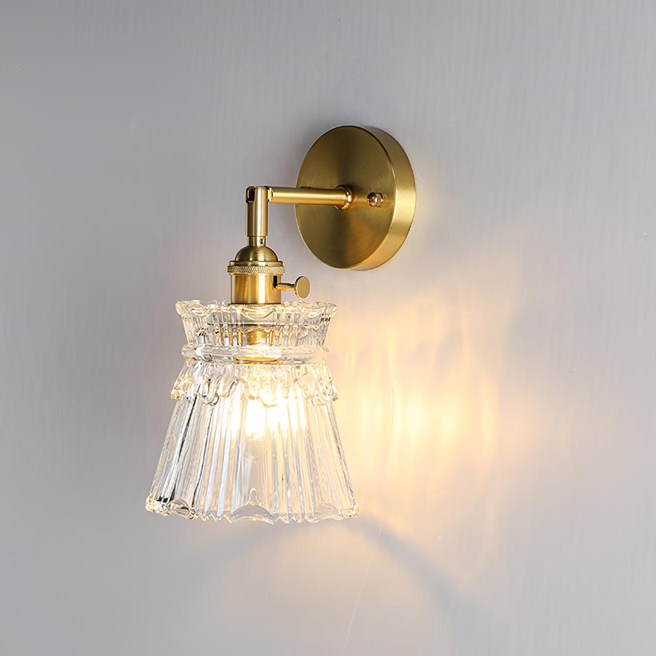 Chaika Traditional Crystal Wall Lamp