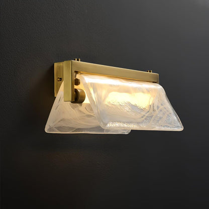 Cloud Fog Eclectic Crystal Wall Lamp