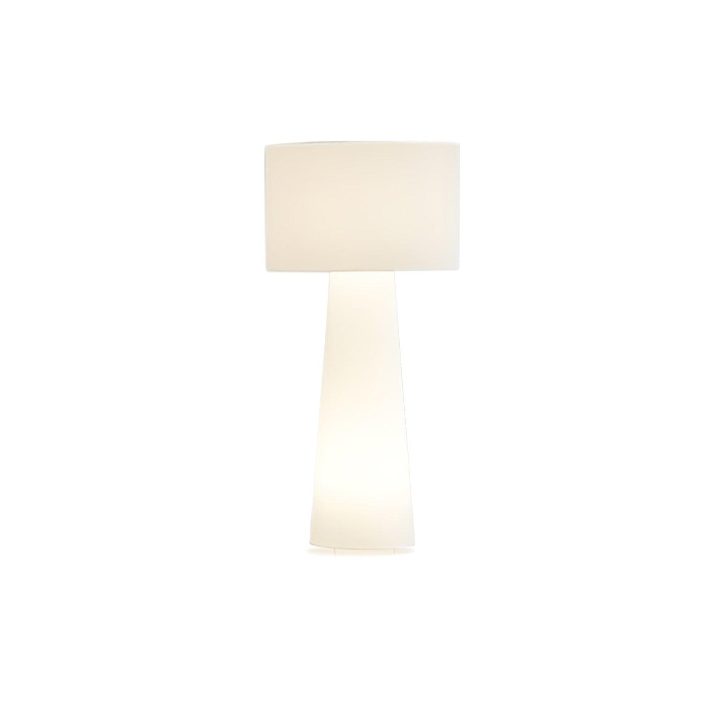 Column Fabric Contemporary Metal Floor Lamp