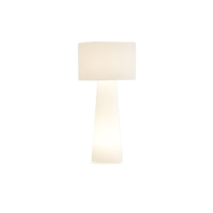 Column Fabric Contemporary Metal Floor Lamp