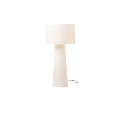 Column Fabric Contemporary Metal Floor Lamp