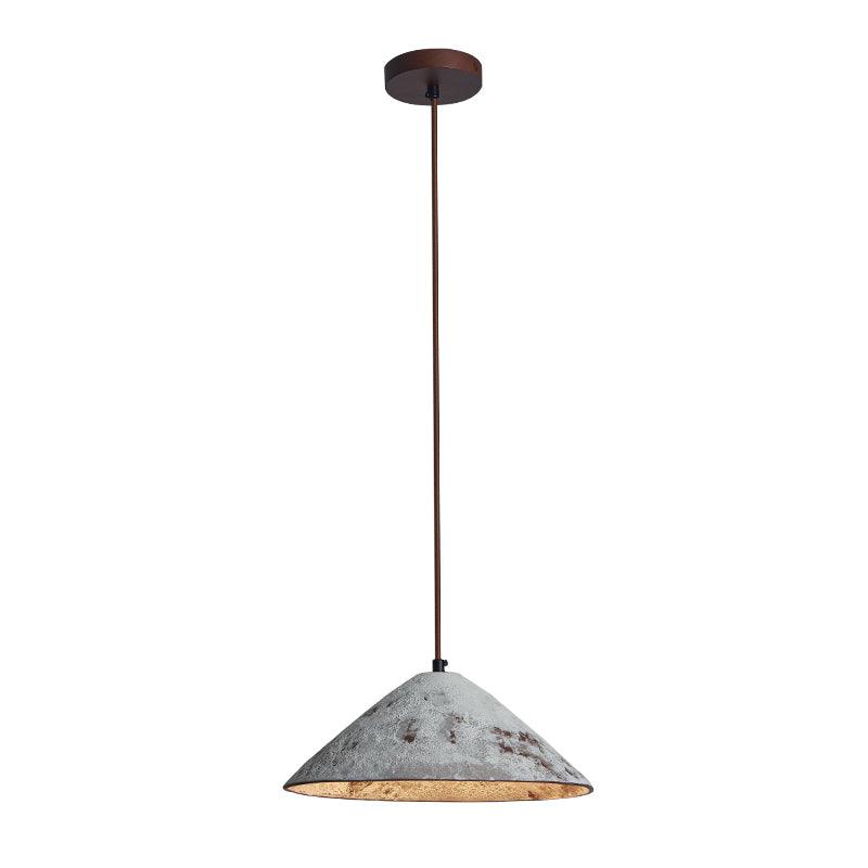 Ceramic Whisper Vintage Metal Pendant Lamp