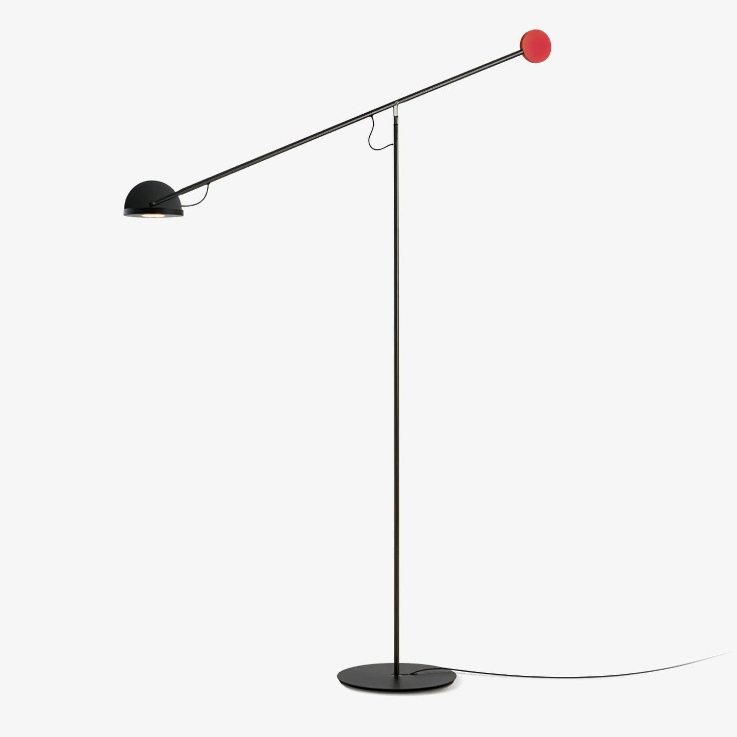 Precision Movement Eclectic Metal Floor Lamp