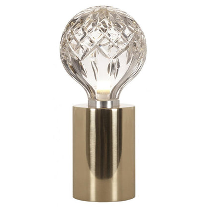 Crystal Bulb Traditional Table Lamp